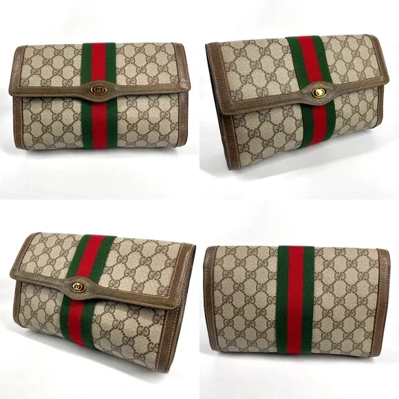 🔴SOLD🔴Gucci Ophidia clutch - Picture 4 of 17